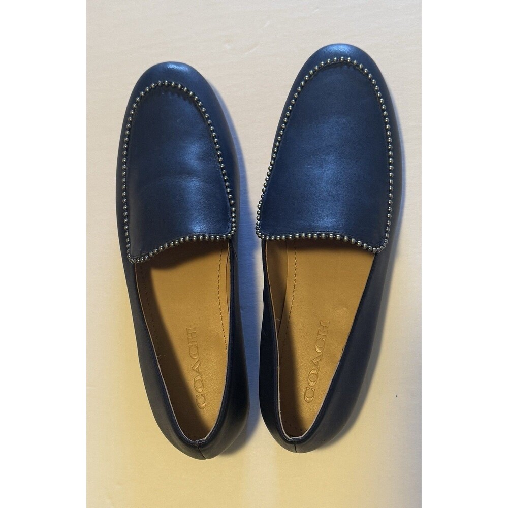 COACH Harper Bead Chain Loafers